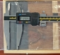Preview: S593: Dig.-Messschieber 300 x 90 mm, mit Spitzen